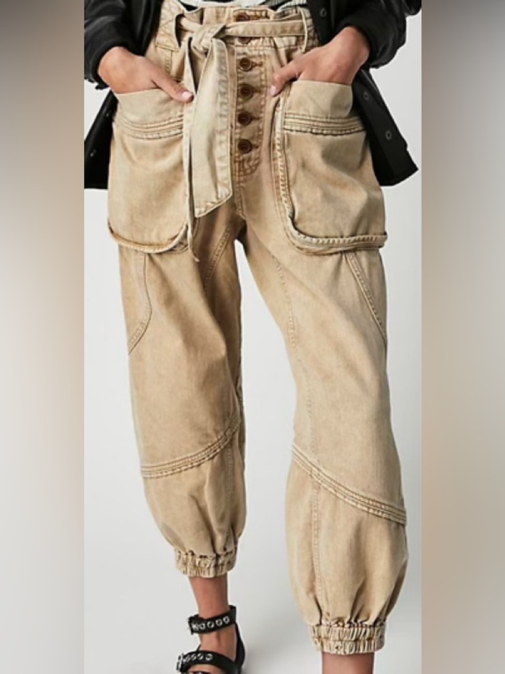 Free People Mai Tai jogger Pants XS